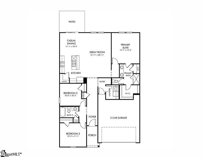 Property image 2 at 1640 Erindale Drive, Wellford, SC 29385