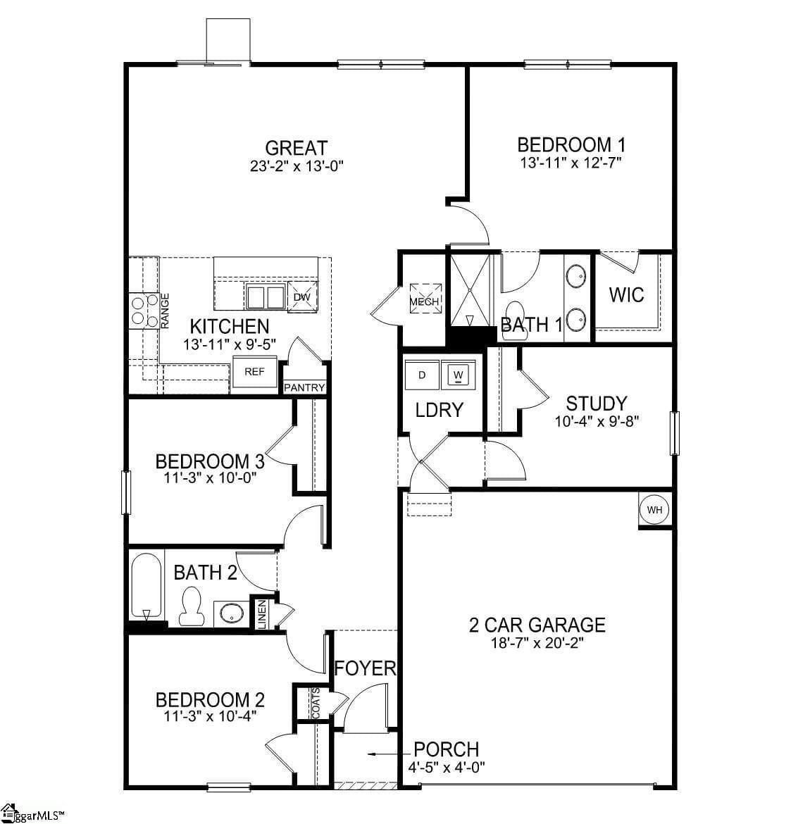 Property image 2 at 212 Stone Creek Road, Clinton, SC 29325