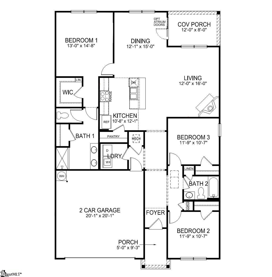 Property image 2 at 966 Pineland Drive, Woodruff, SC 29388