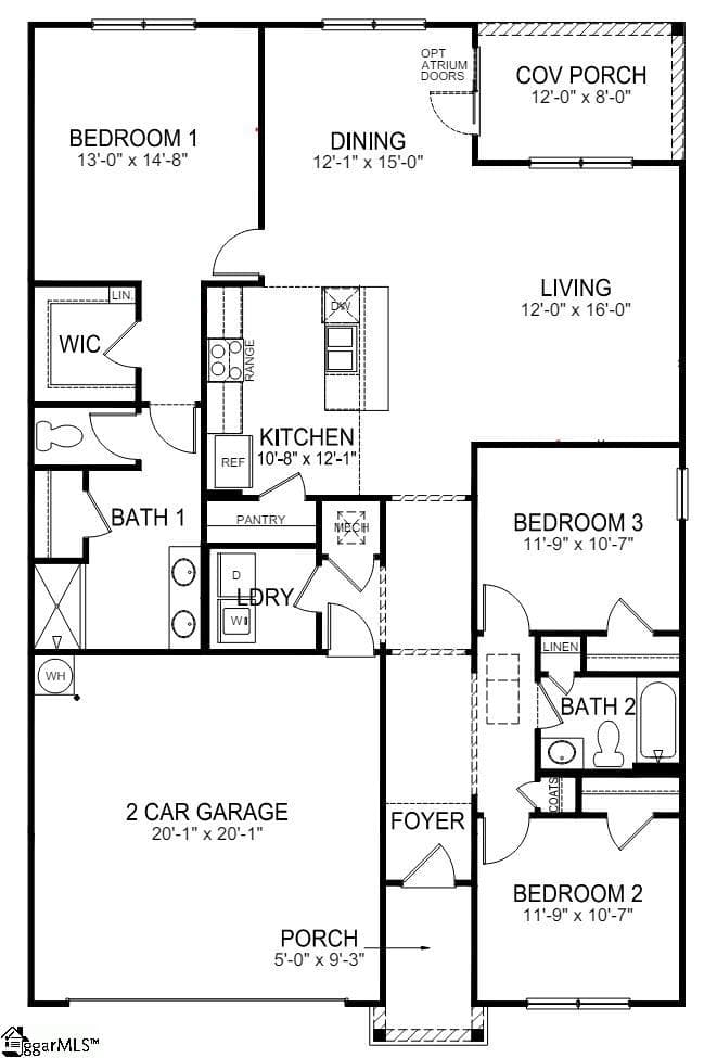 Property image 4 at 1616 Martingale Way, Roebuck, SC 29376