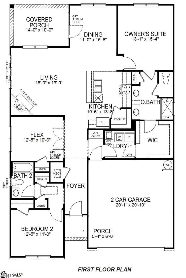 Property image 2 at 411 Fiery Road, Mauldin, SC 29607