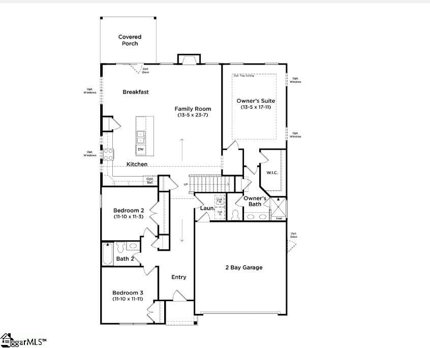 Property image 2 at 1613 Vixen Drive, Spartanburg, SC 29303