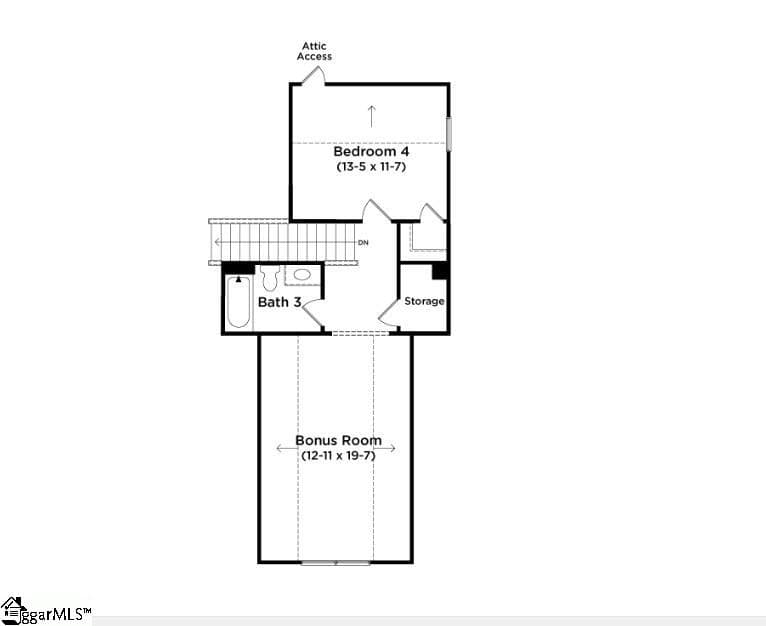 Property image 4 at 1613 Vixen Drive, Spartanburg, SC 29303