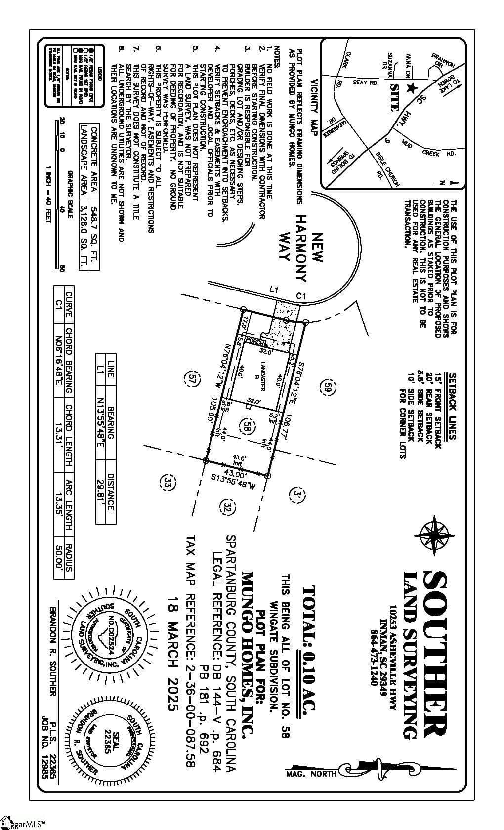 Property image 4 at 7246 New Harmony Way, Inman, SC 29349