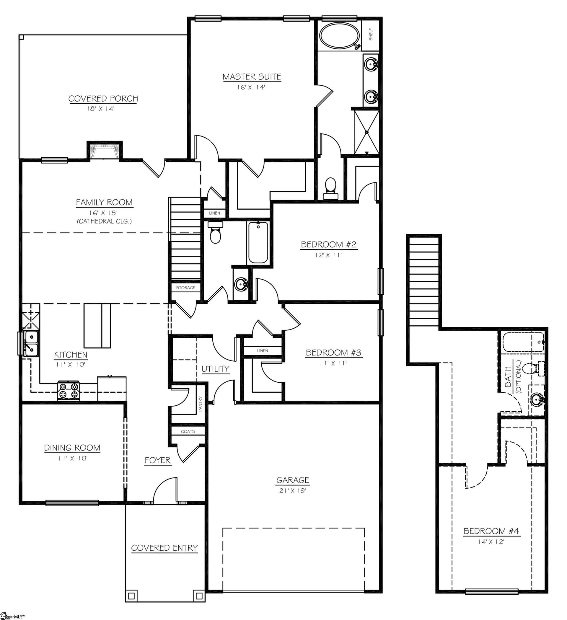 Property image 2 at 6033 Peregrine Lane, Greer, SC 29651