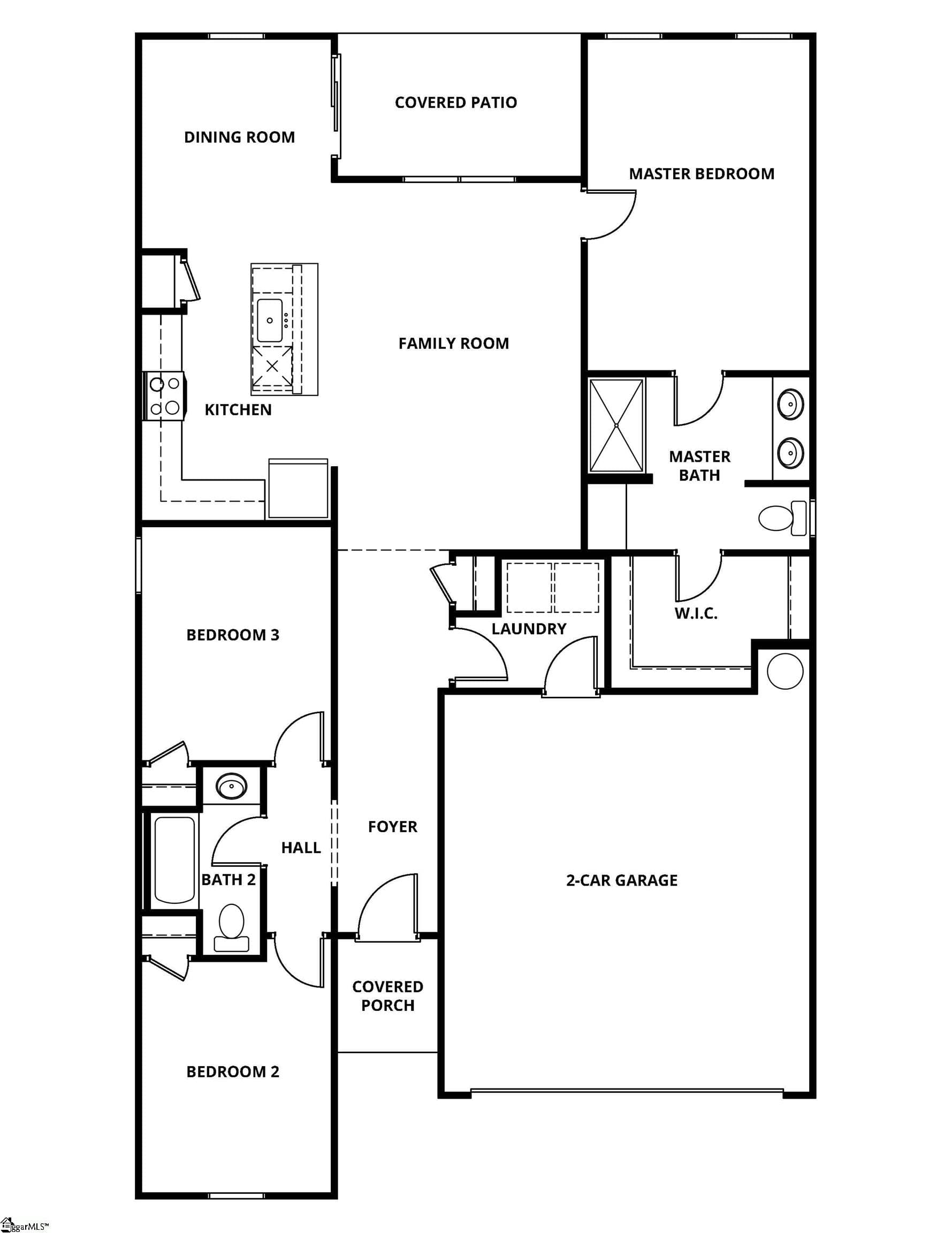 Property image 2 at 1213 Crested Iris Street, Moore, SC 29369