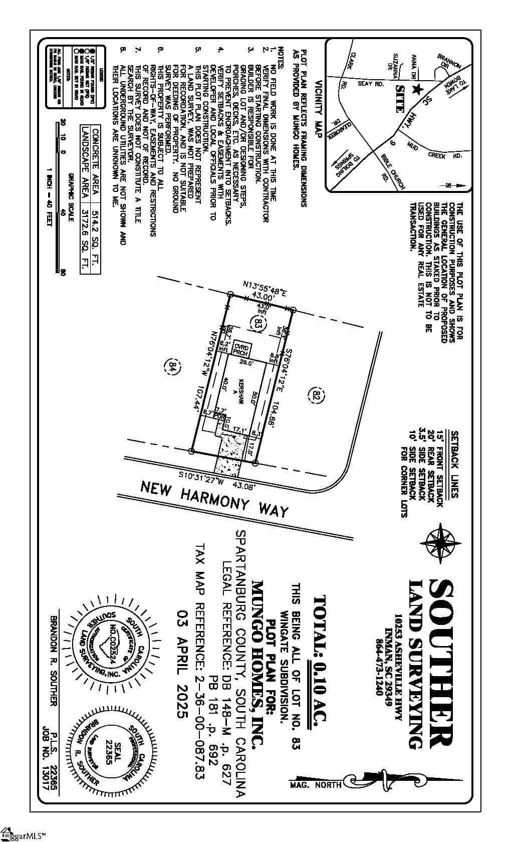 Property image 4 at 7211 New Harmony Way, Inman, SC 29349